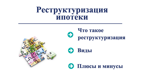 Реструктуризация ипотеки: понятие и формы